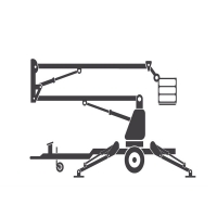 Trailer Mount Cherry Pickers