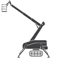 Self-Propelled Tracked Cherry Pickers