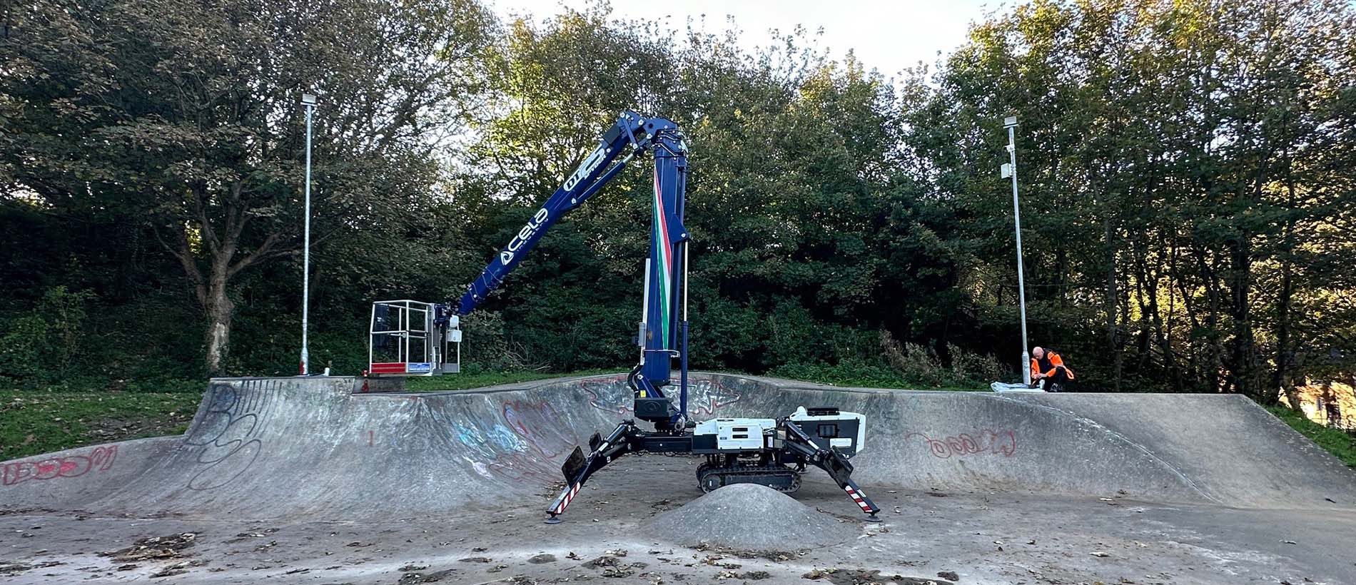 Self Propelled  Cherry Picker Hire North Devon